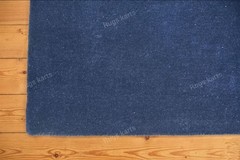 Imperial Blue Luxury Solid Rug
