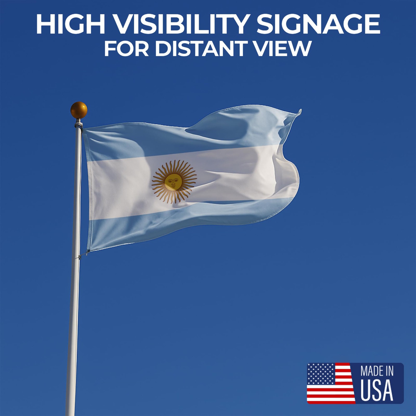 South America Outdoor Flag Weatherproof HD Printed Flag Brass Grommets USA Made gallery
