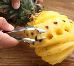 Practical Stainless Steel Cutter Pineapple Eye Peeler Kitchen Tools (2 pcs)