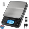 BOMATA Large Kitchen Scale with 0.1g/0.001oz High Precision, 5kg/ gallery