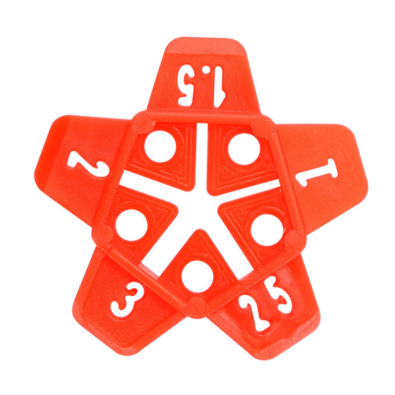 50pcs Tile Leveling System Clips Spacers for Floor Wall 1mm 1.5mm 2mm 2.5mm 3mm gallery