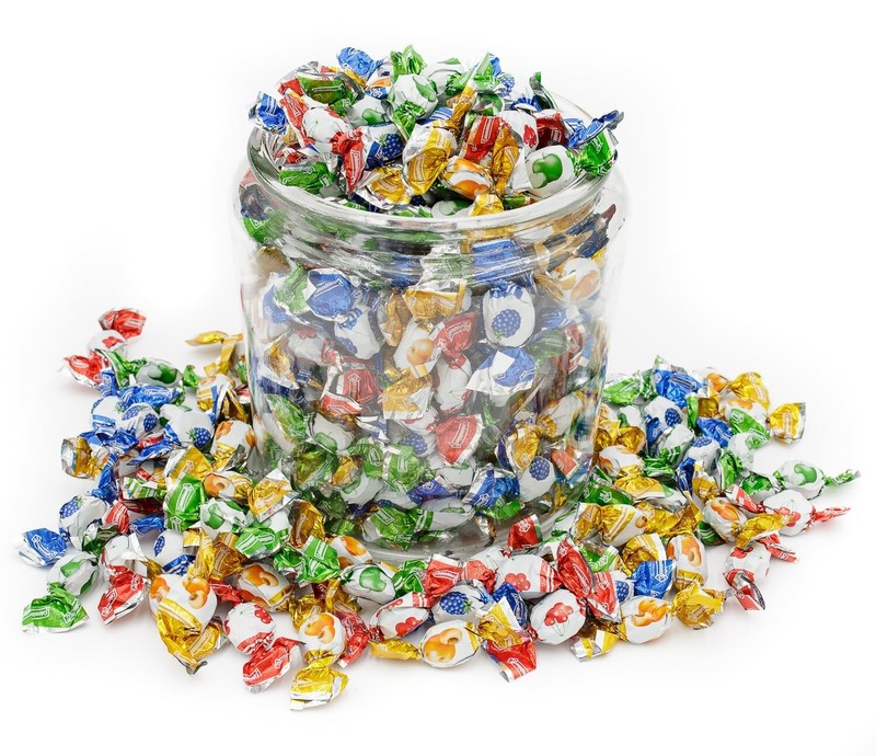 Colombina Delicate Fruit Drop 4 Assorted Flavors Bulk Delicious Candy (4 Pounds) gallery