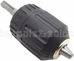Keyless Drill/Screw Bit Chuck SDS Plus Adapter 1/32″ – 3/8″ Rotary Hammer Drill