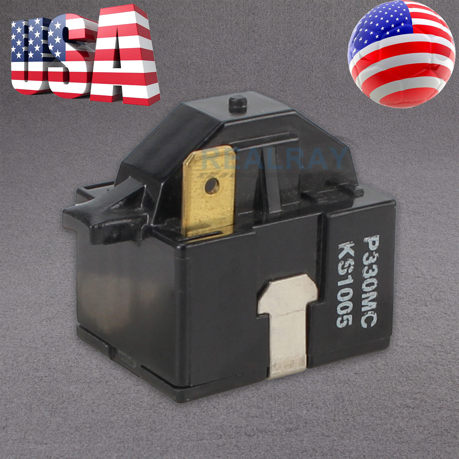 Start Relay P6R8MC PTC for LG Magic Chef Refrigerator Dehumidier Compressor 1PIN gallery