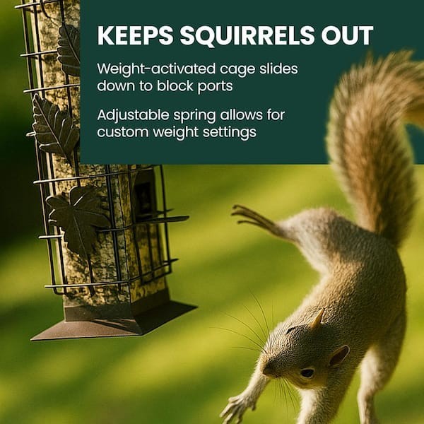 Squirrel-Be-Gone Squirrel Proof Bird Feeder - 2 Lb. Capacity New gallery