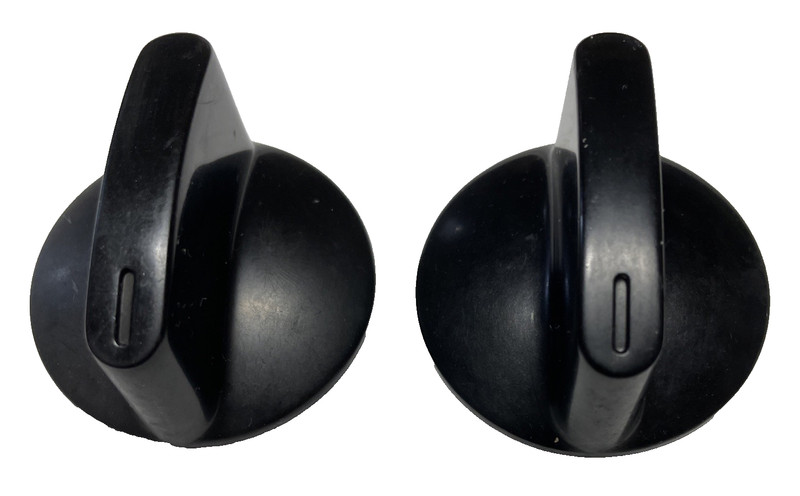 WE01X1206 (2Set) Control Knobs-General Electric, Hotpoint Washer/Dryer-OEM-Used gallery