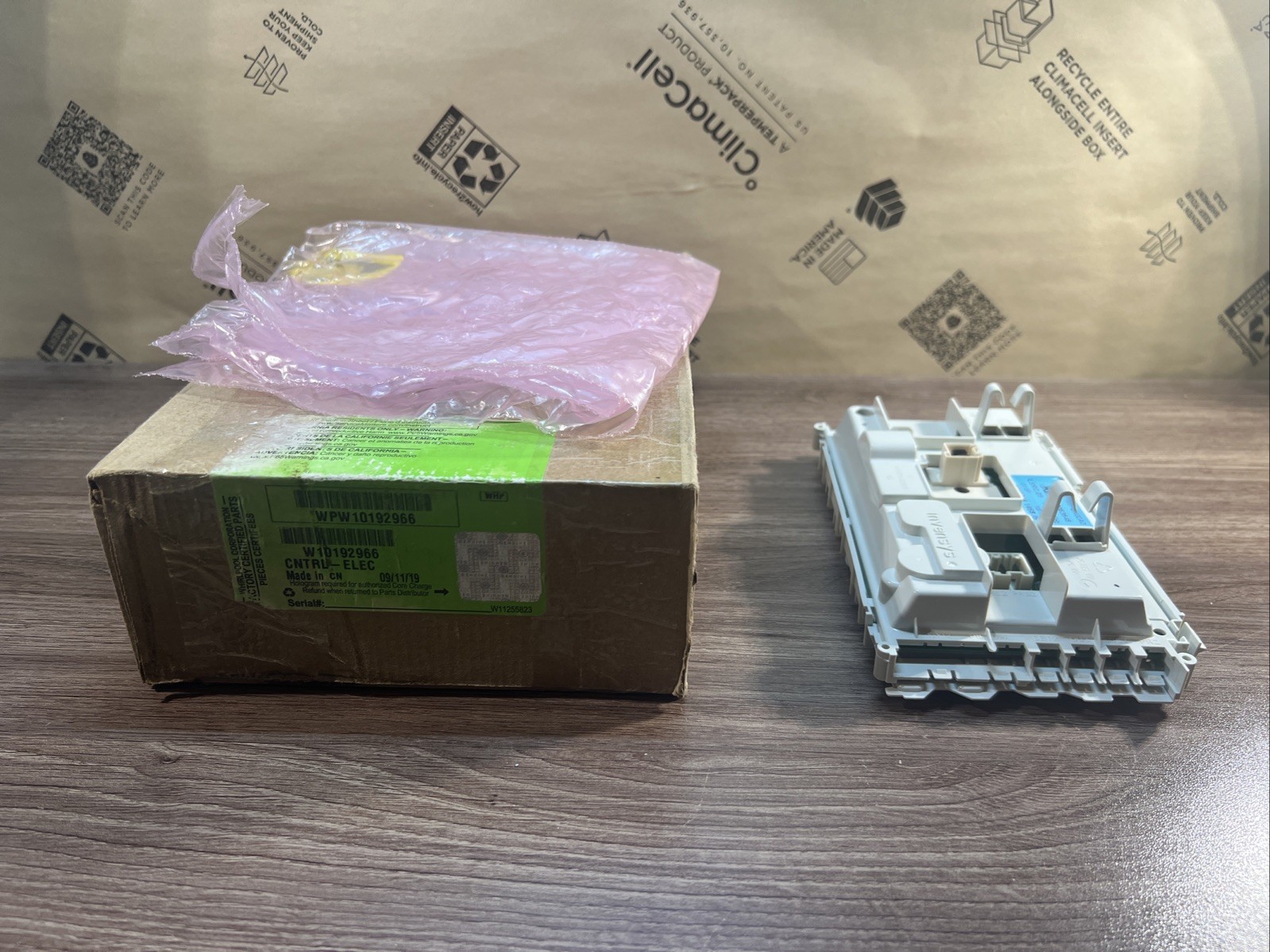 NEW GENUINE OEM WHIRLPOOL MAYTAG WASHER CONTROL BOARD WPW10192966 W10192966 💨🚢 gallery