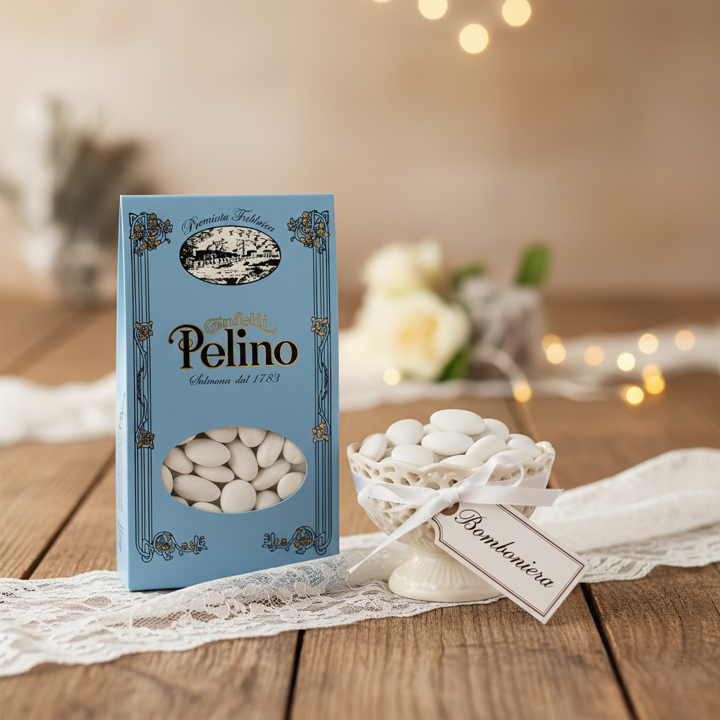 Confetti di Sulmona with Almonds – Authentic Italian Sugared Almond Candy 8.8oz gallery