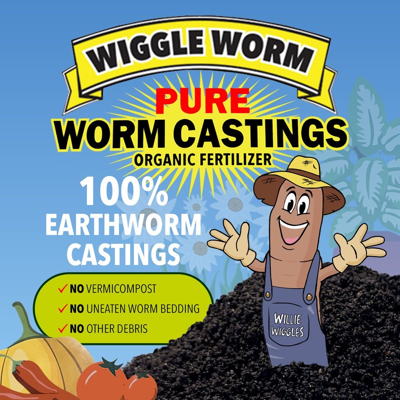 Wiggle Worm Soil Builder Earthworm Castings Organic Fertilizer, 15 lb. gallery