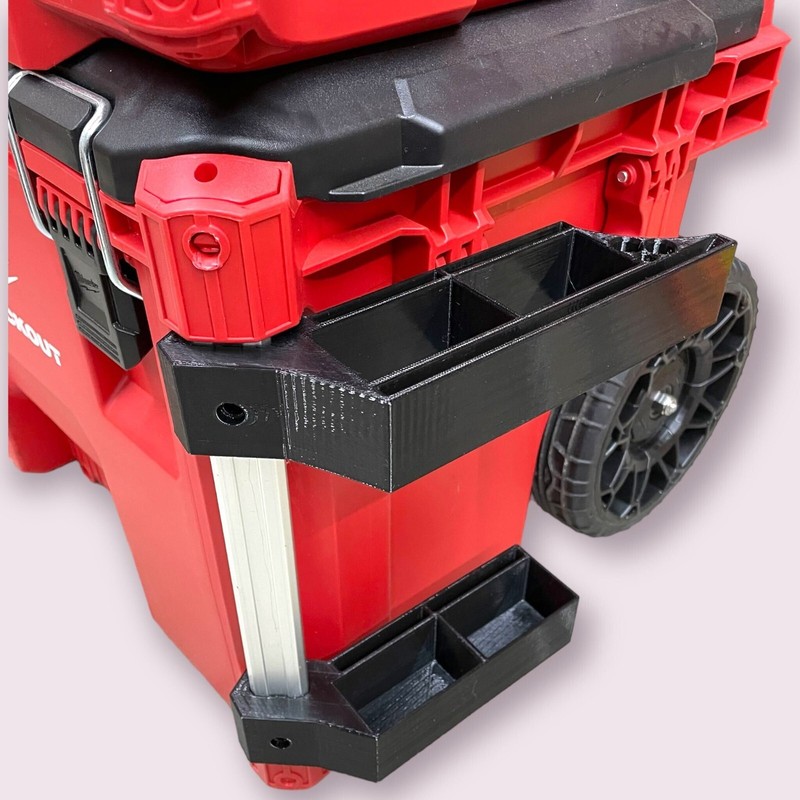 Dual Level + Square Edge + T-square Holder Packout Toolbox - Made In USA gallery