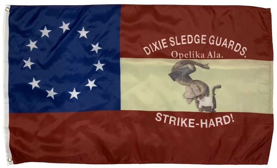 45th Alabama Infantry Regiment Dixie Sledge Guards 3x5 100D SPUN POLYESTER Flag gallery