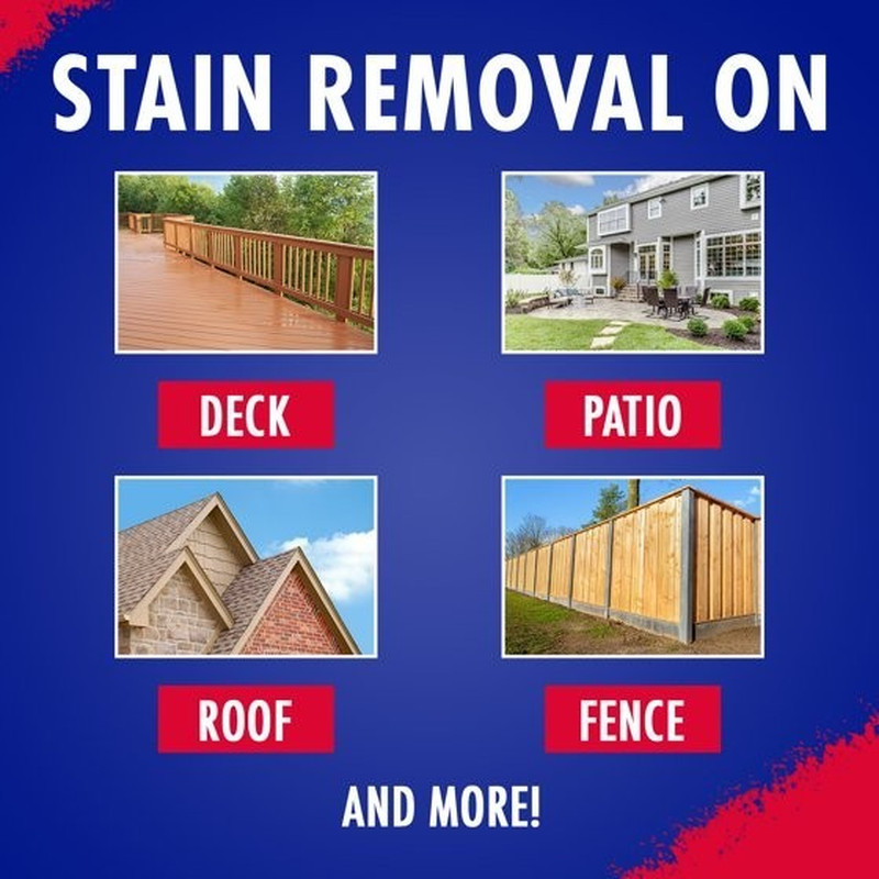 30 SECONDS Outdoor Multi-Surface Cleaner Concentrate - Cleans Stains from Mildew gallery