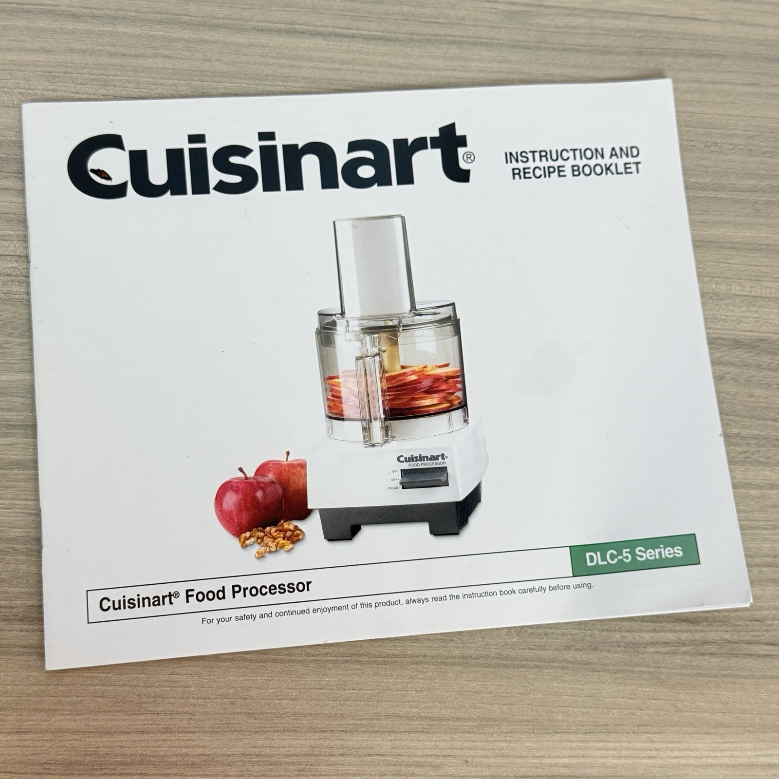 Cuisinart Food Processor DLC-5 Series Instruction and Recipe Booklet 2002 gallery