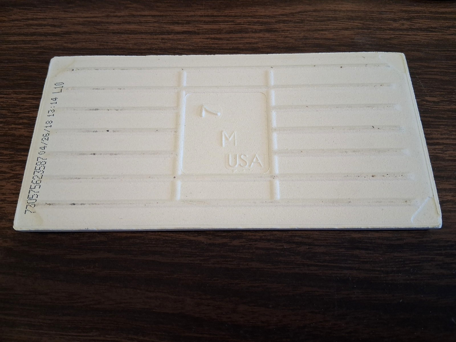 (1 PIECE) OFF-WHITE CREAM 3" X 6" GLOSSY RECTANGULAR CERAMIC TILE, MADE IN USA gallery