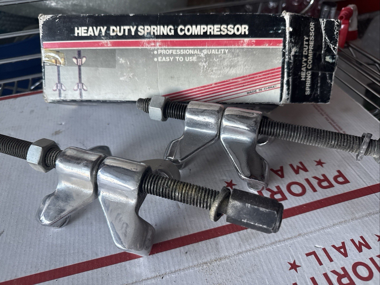 Two Coil Spring Compressor Tools Universal Model AS SHOWN gallery