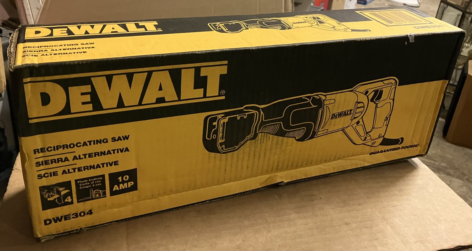 DEWALT DWE304 Reciprocating Saw 10-Amp Corded Electric Power Demo Saw gallery