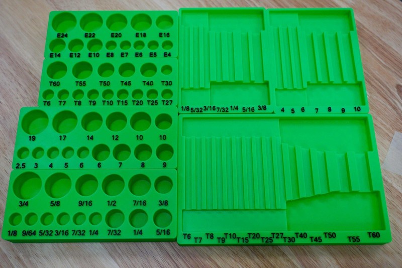 Harbor Freight Quinn Master Bit Socket Set Organizer – 7-Bin System gallery
