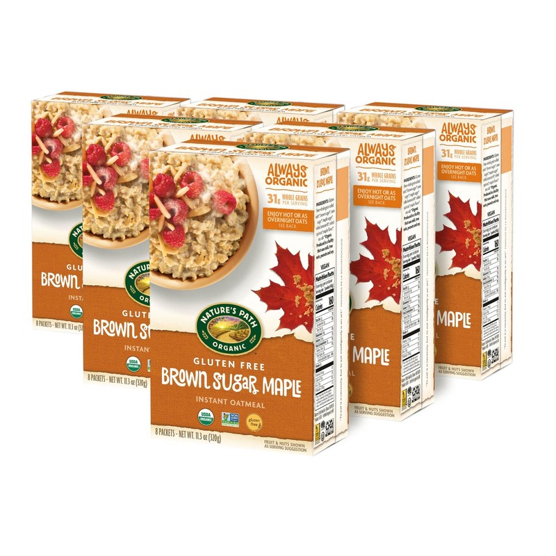 Nature's Path Organic Brown Sugar Maple 11.3 Ounce (Pack of 6), Natural gallery