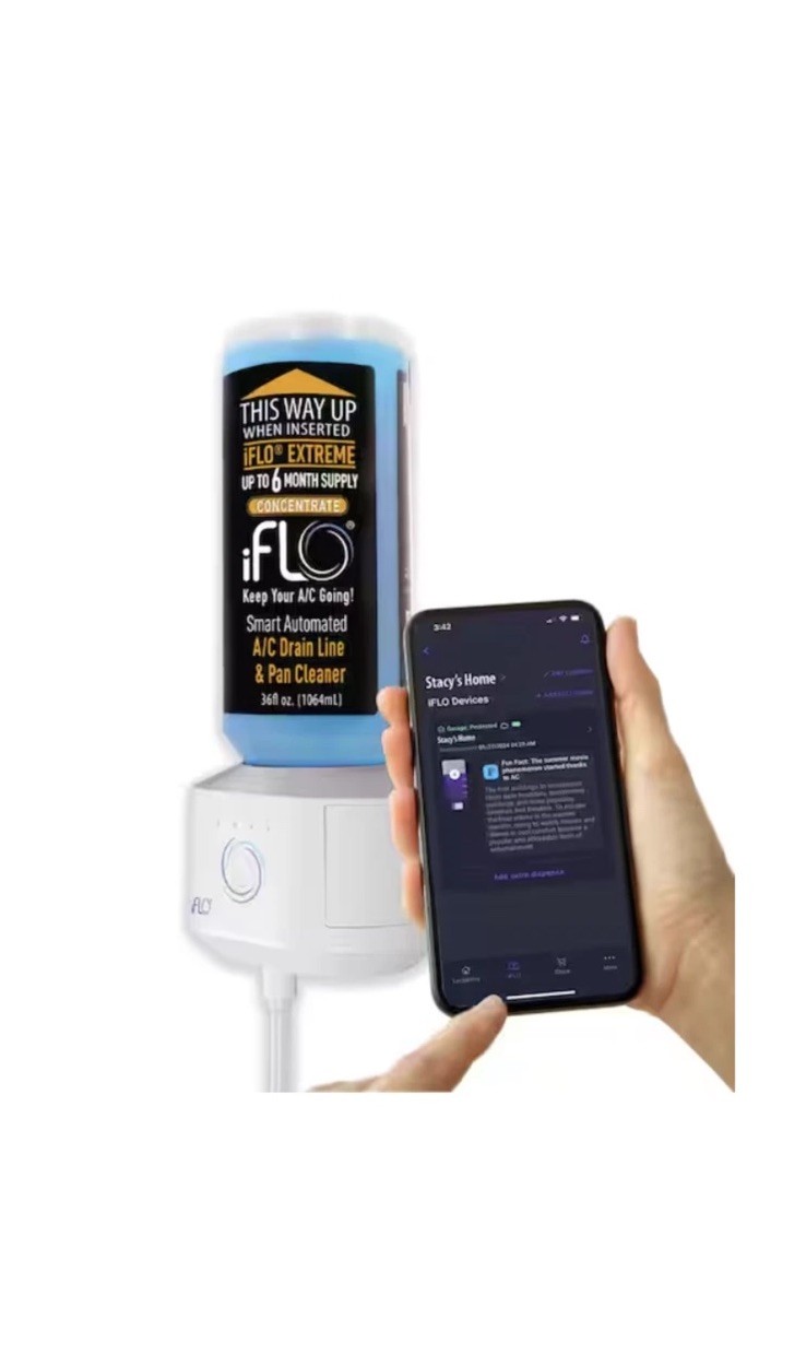 iFLO Extreme AC Drain Line Cleaner 36oz Cartridge 6 Month Supply gallery