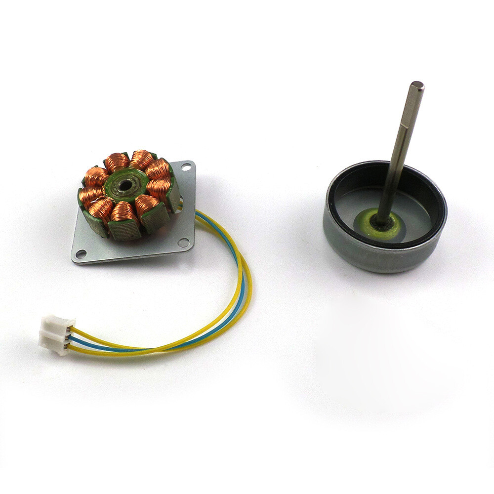 Micro 3 Phase AC Mini Hand Brushless Motor Generator Model Science Experiment gallery