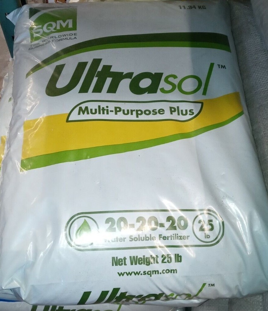 Ultrasol Multi-Purpose Plus 20-20-20 PICK SIZE INDOOR OUTDOOR ORCHID HEMP CANNA gallery