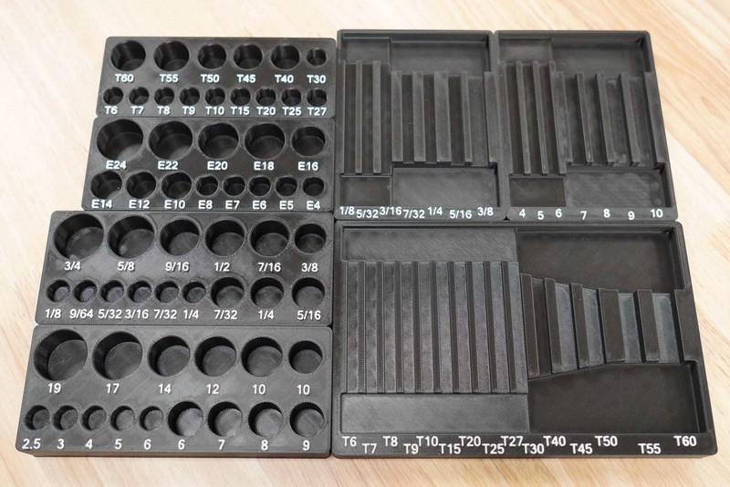 Harbor Freight Quinn Master Bit Socket Set Organizer – 7-Bin System gallery