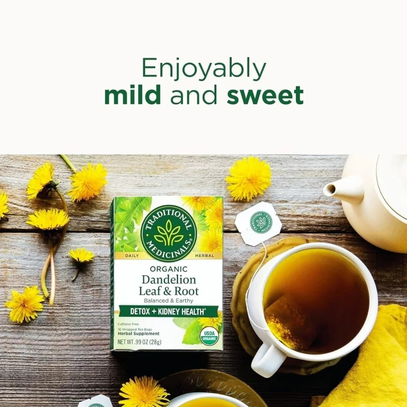 Dandelion Leaf & Root Tea 16 Bag gallery