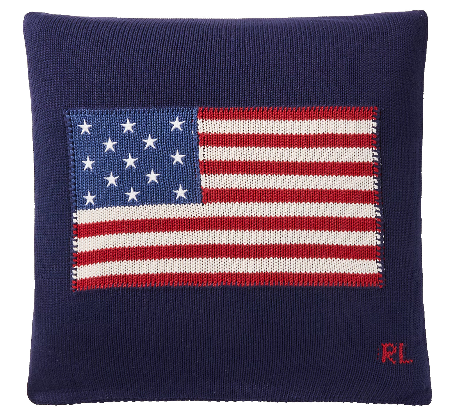 RARE NWT 100% Authentic Lux Ralph Lauren American Polo Sweater Pillow Set of 2 gallery