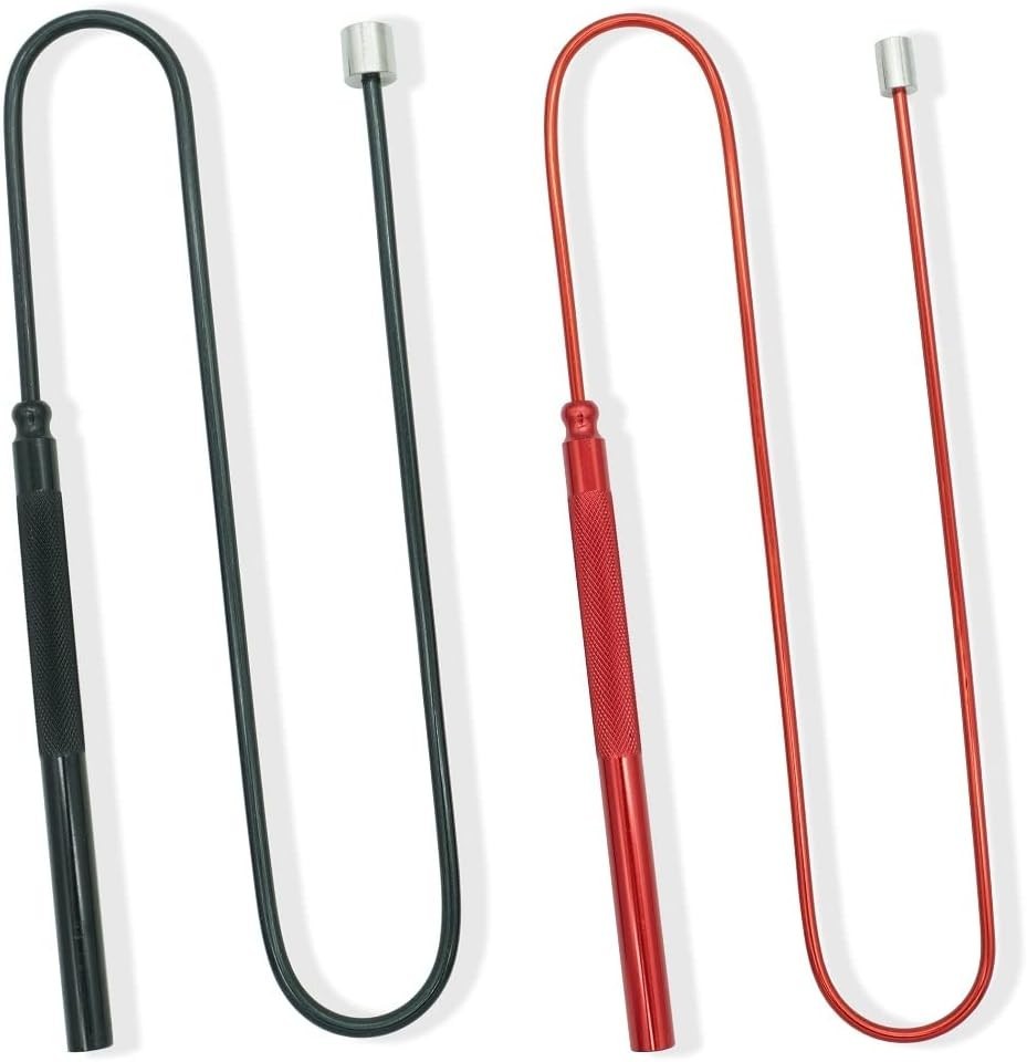 Flexible Magnetic Pickup Tool Set,2LB & 5LB,26Bendable Extension Magnetic Pickup