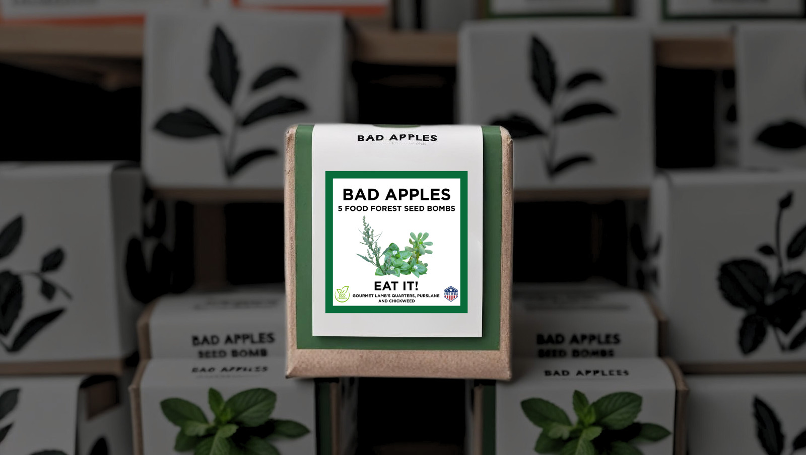 Bad Apples EAT IT!™ Food Forest Bombs - The Seed Bomb That Blasts Grocery Bills! gallery