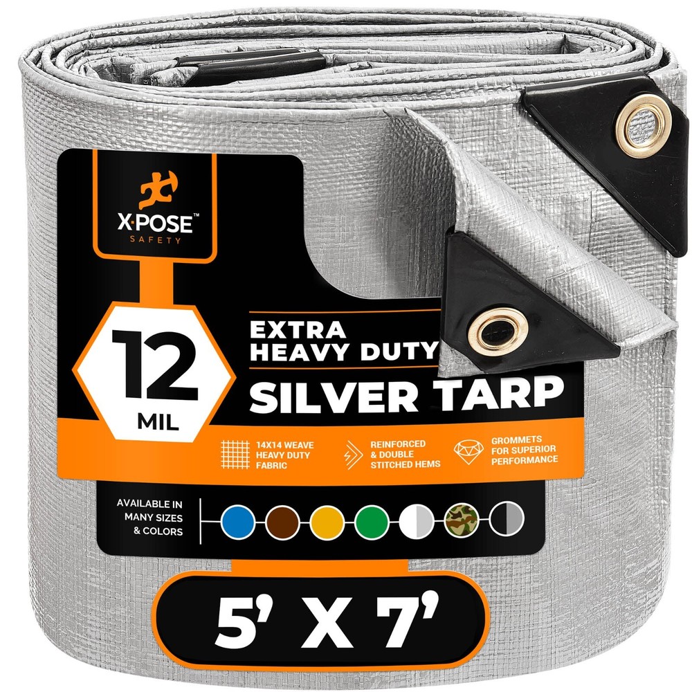 Heavy Duty Poly Tarp Extra Thick 12 Mil Polyethylene
