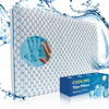Thin Cooling Gel Memory Foam Pillow 2 25in Low Profile for Stomach Sleepers gallery
