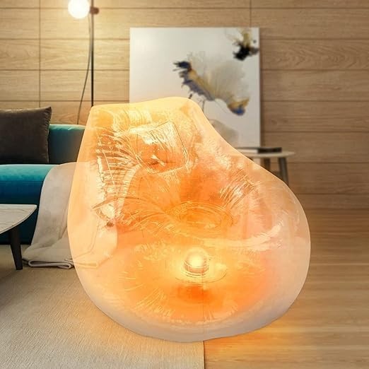 Inflatable Chair with LED Lights with Remote Air Couch Party Out/Indoor 330lb gallery