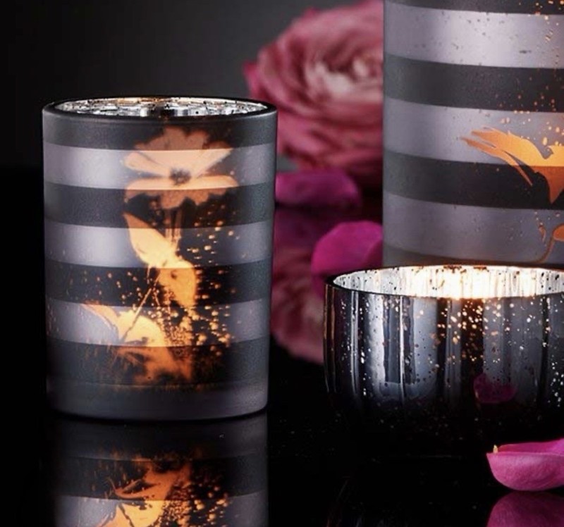 PartyLite AFTER DARK 3 Pc SET Candle Lamp, Votive Holder, &Large Tealight Holder gallery