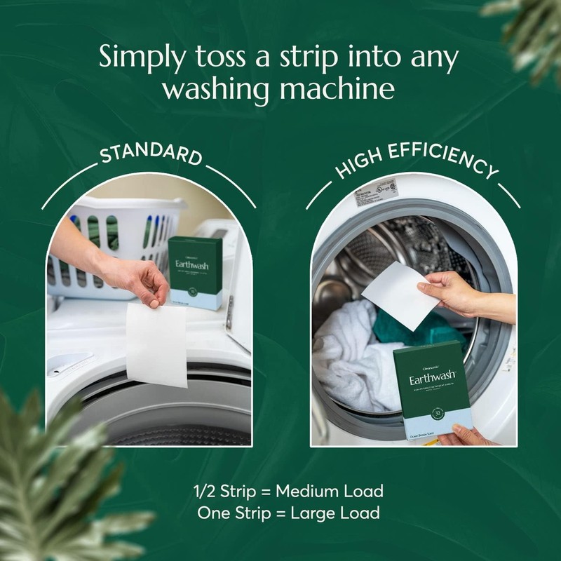 earthwash Laundry Sheets, Ocean Breeze (32 Loads), The Perfect Hypoallergenic Pl gallery