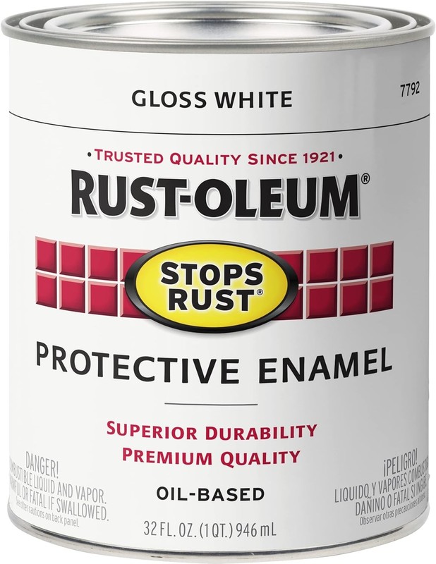 Rust-Oleum Stops Rust Brush-On Paint - 32 FL OZ Quart -Multiple Colors Available gallery
