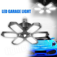 250000LM Deformable Garage Light E26/E27 Screw In Ceiling LED Work Shop HR
