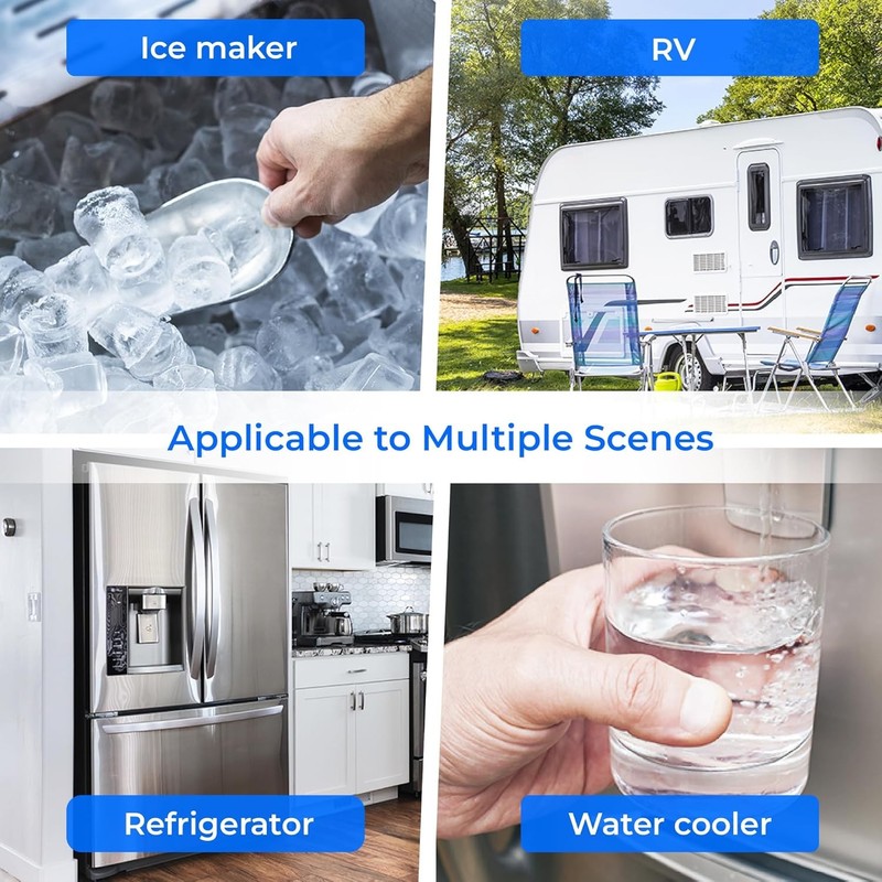 Inline Water Filter for Refrigerator Ice Maker NSF Certified 1 Year Waterdrop gallery