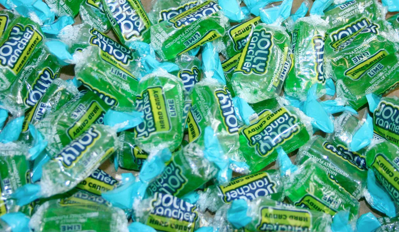 Jolly Rancher LIME only! 8oz/Half Pound FRESH hard candy SHIPS IN BOX! gallery