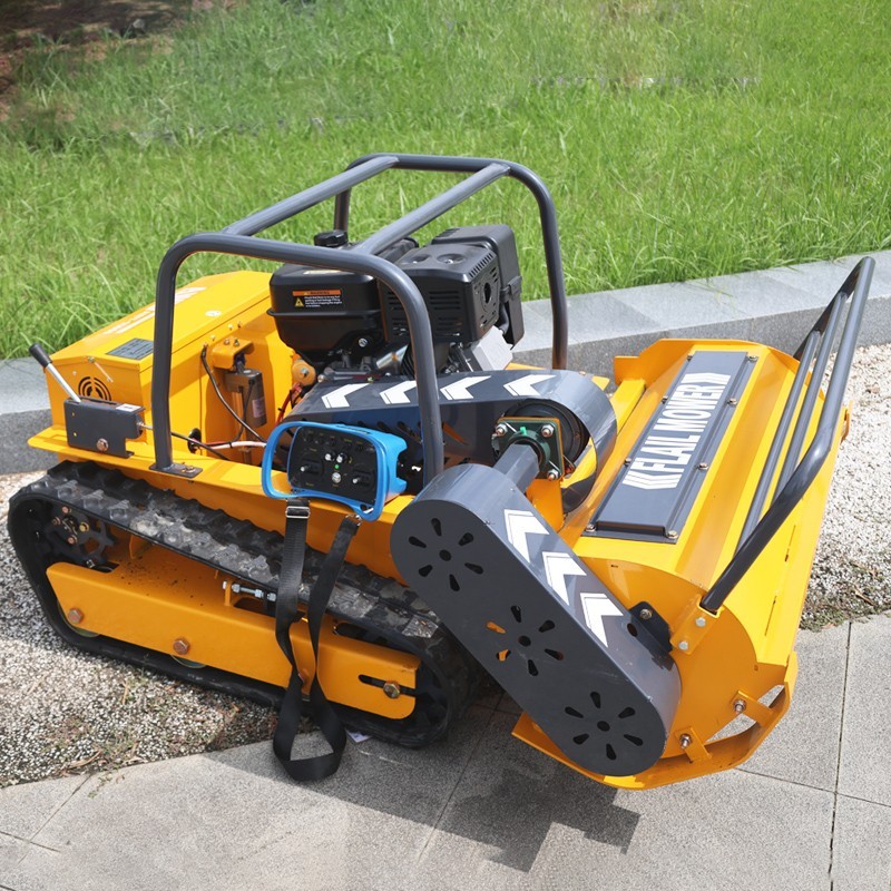 Free Shipping Remote Control Lawn Mower 55° Climbing 459cc Local Warehouse gallery