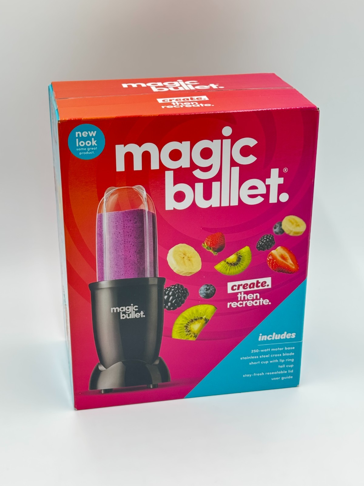 Magic Bullet MBR-1101 11-Piece Blender Mixer System Smoothie Maker Black gallery