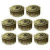 2400 Count Siding Nails 2-1/4" x 0.091" 15-Degree Ring Shank Collated Coil gallery