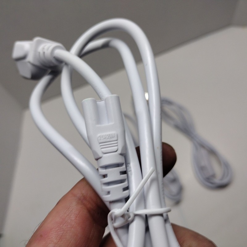 4 PCS 5FT POWER CABLE With Switch For PC T8 T5 Integrated LED Tube Light 3 PIN gallery