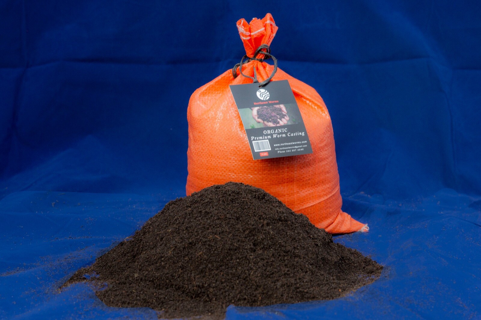 worm casting 100% Pure And Organic. 1 Gallon (4-5 Lbs) Bag. See Descriptions gallery