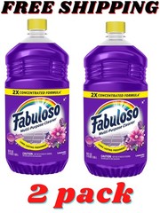 Fabuloso Multi-purpose Cleaner 2x Concentrated | Lavender | 56 Oz 2 Pack