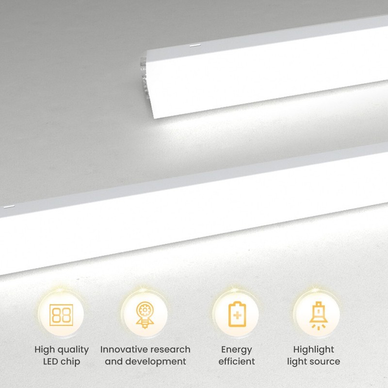 LED Snowflake Light System - Perfect for shops, offices, and studio gallery
