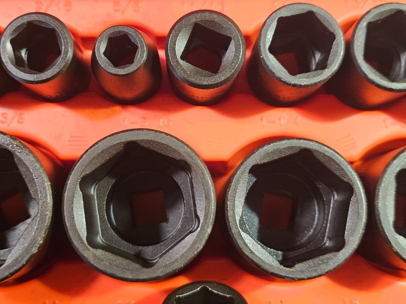 (44 Pieces) PROTO J74344IM Socket 1/2" Drive SAE/Metric 3/8 in to 1 7/16 in gallery