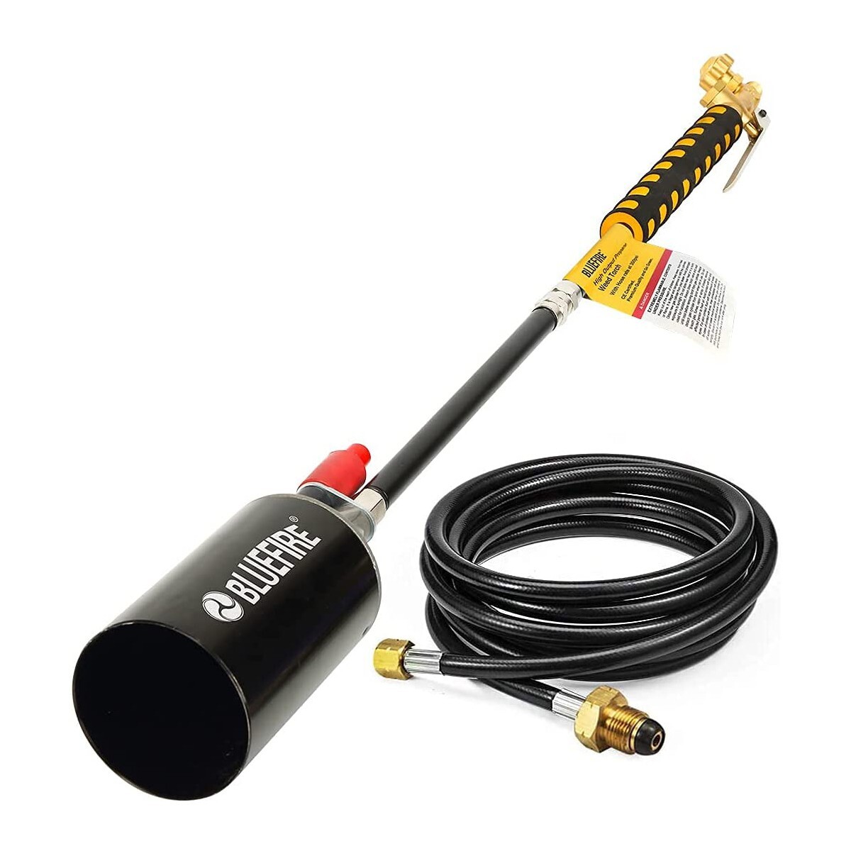 BLUEFIRE 150000 BTU High Output Propane Torch Weed Burner with 10ft Hose Trigger gallery
