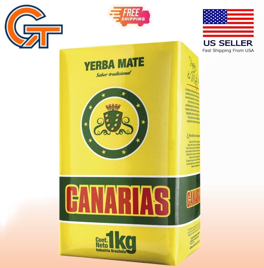 YERBA MATE CANARIAS 1 KG /2.2 LB - FREE SHIPPING FROM USA gallery
