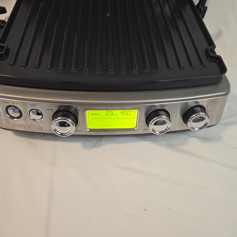 GreenPan Elite 7-in-1 Multi-Function Contact Grill & Griddle, Healthy Ceramic gallery